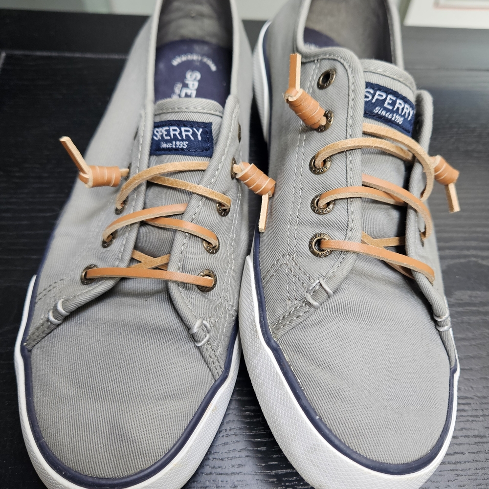 Sperry Women's Gray Casual Boat Shoes